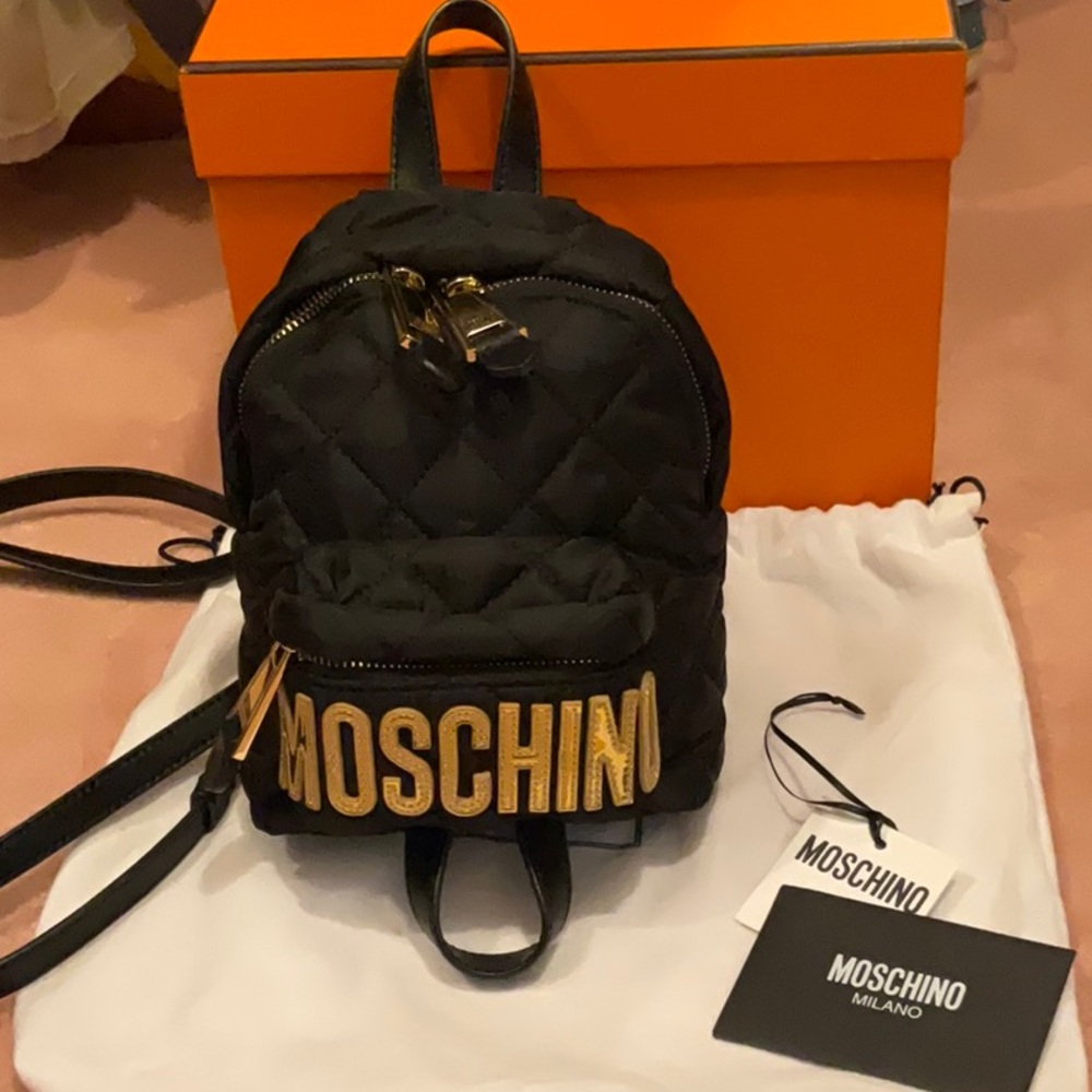 Moschino nylon mini backpack